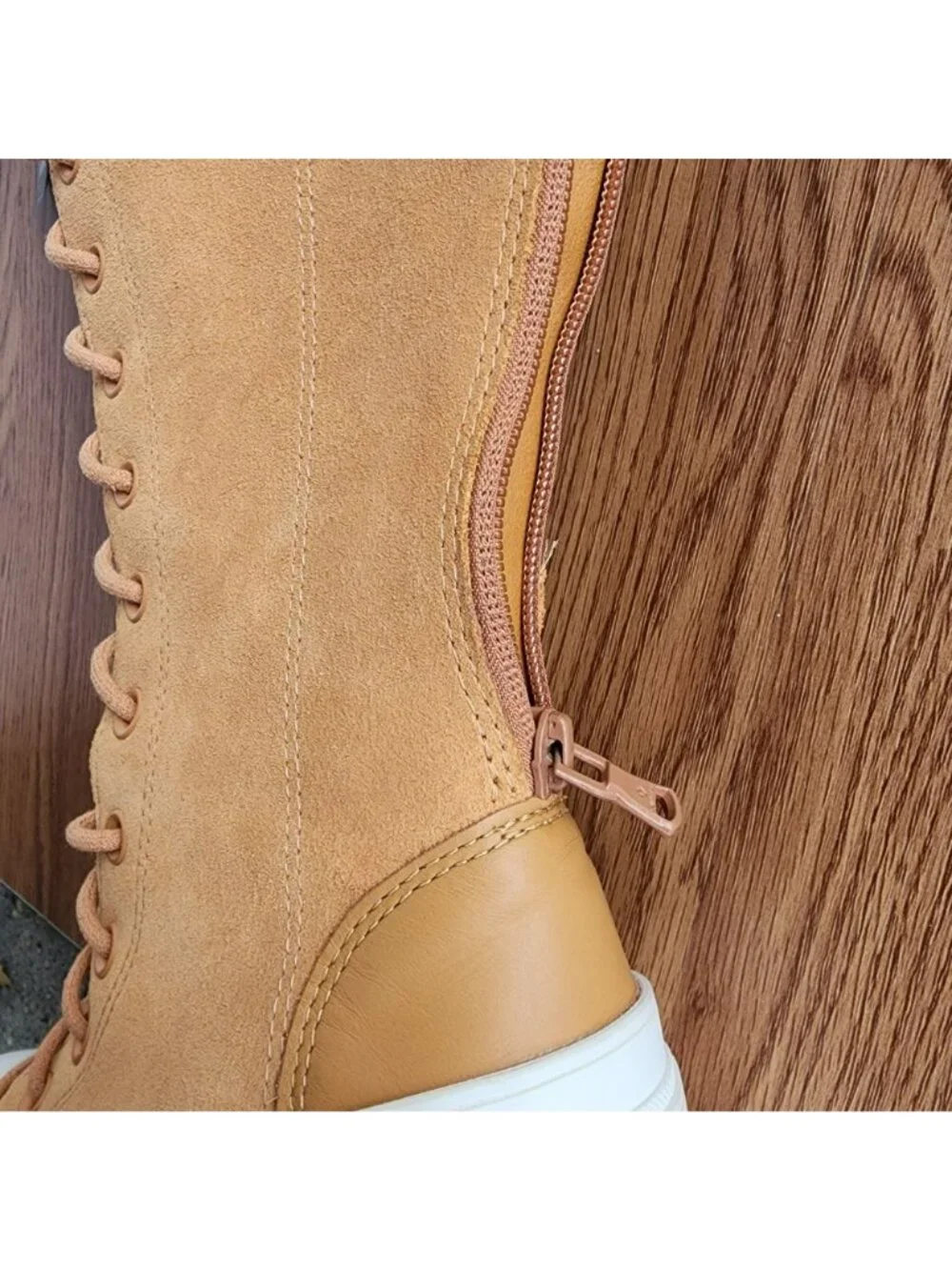 ⭐Converse Chuck 70 De Luxe Heel XX Hi Western Sz 7 Women Shoes Boots Tan A15660C